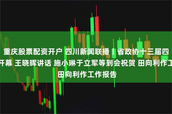 重庆股票配资开户 四川新闻联播丨省政协十三届四次会议开幕 王晓晖讲话 施小琳于立军等到会祝贺 田向利作工作报告
